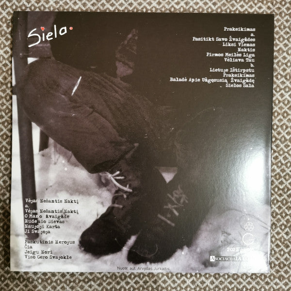 Siela – Prakeikimas / Vėjas Nešantis Naktį / Vinyl 2LP Colored Signed Insert