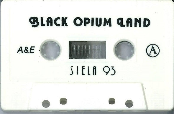 Siela ‎– Juodo Opiumo Žemė = Black Opium Land / Cassette Album Signed Autographed