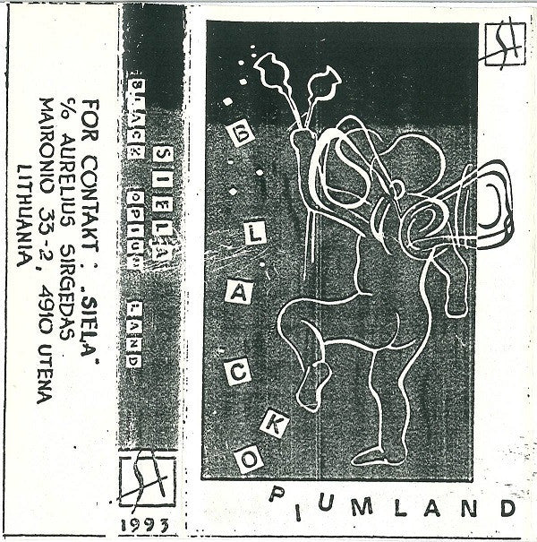 Siela ‎– Juodo Opiumo Žemė = Black Opium Land / Cassette Album Signed Autographed