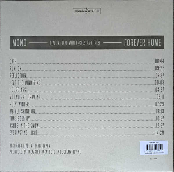 Mono – Forever Home / Vinyl 3LP on Oxblood