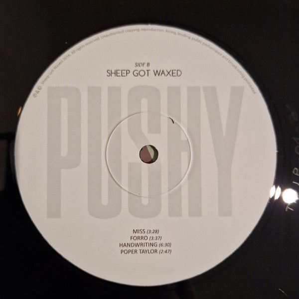 Sheep Got Waxed – Pushy / Vinyl LP SIGNED / AUTOGRAPHED