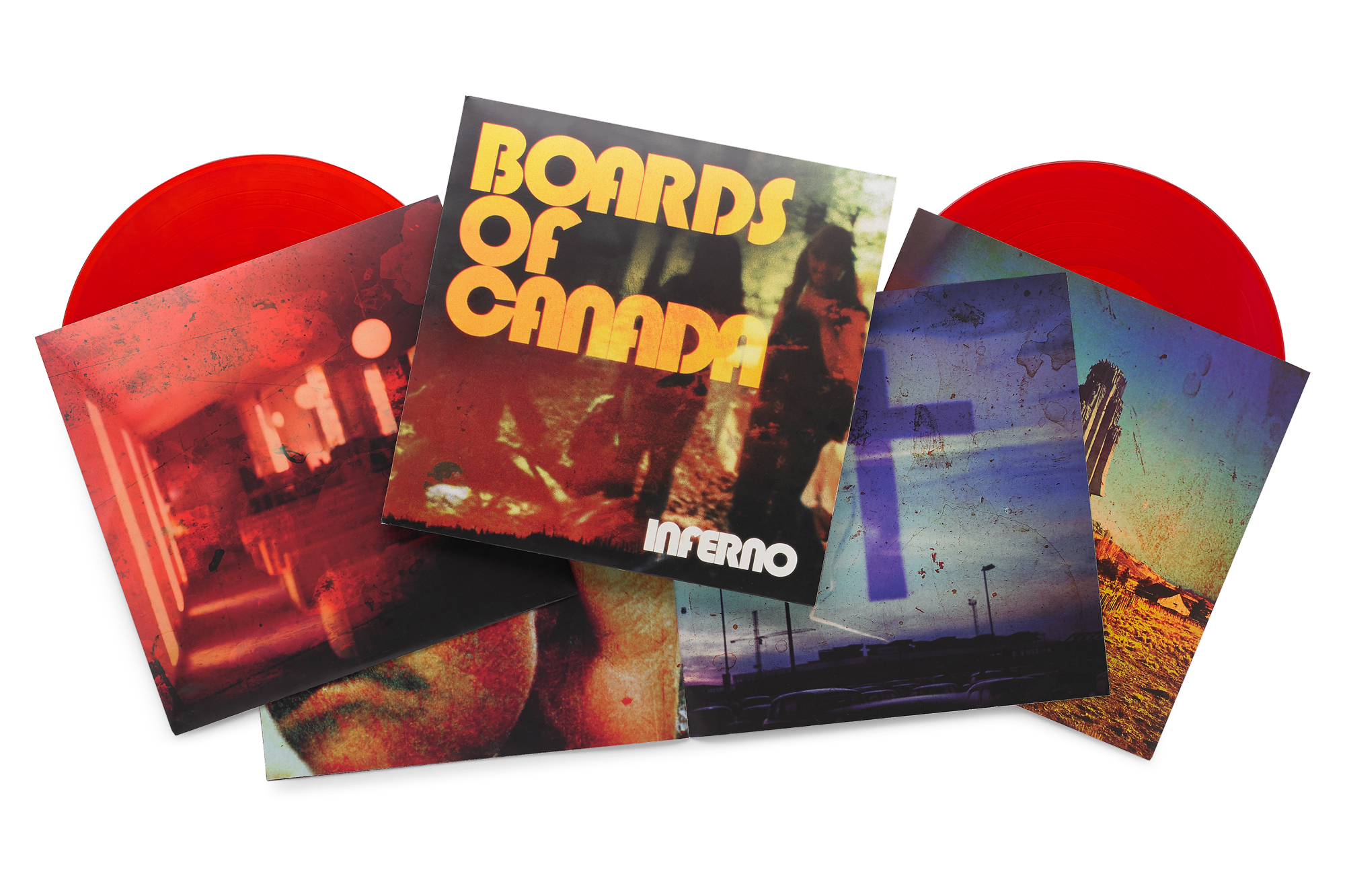 Boards Of Canada ‎– Inferno / Vinyl 2LP on Red Translucent