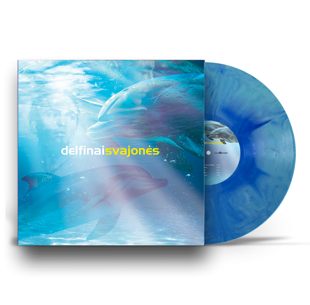 Delfinai ‎– Svajonės / Vinyl LP limited on COLORED