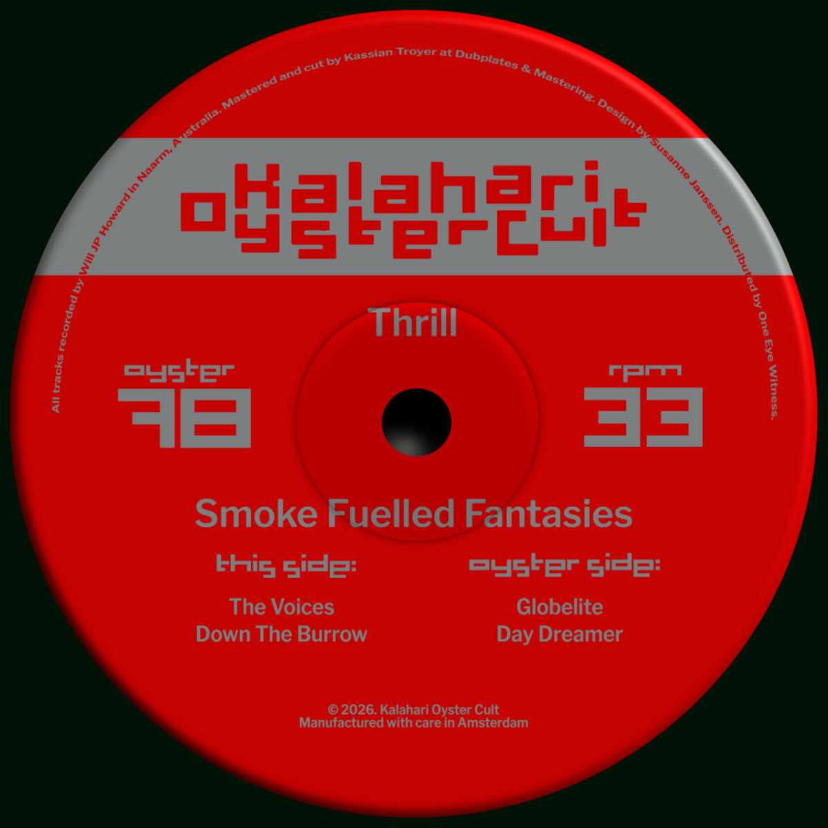 Thrill – Smoke Fuelled Fantasies / Vinyl 12"