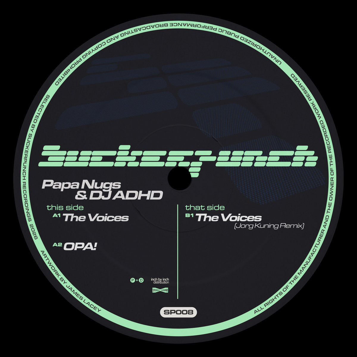 Papa Nugs & DJ ADHD - SUCKERPUNCH008 (PAPADHD Vol. II) / Vinyl 12"