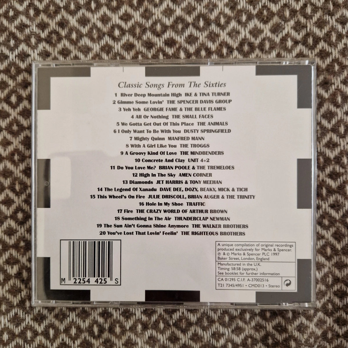 Various – Sounds Of The 60s / CD Album