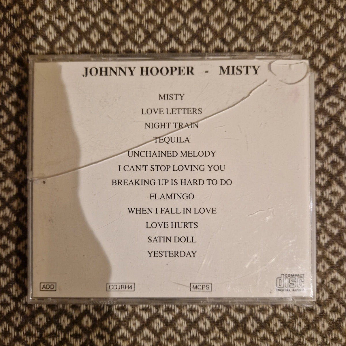 Johnny Hooper – Misty / CD Album