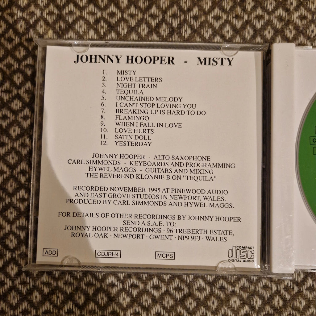 Johnny Hooper – Misty / CD Album
