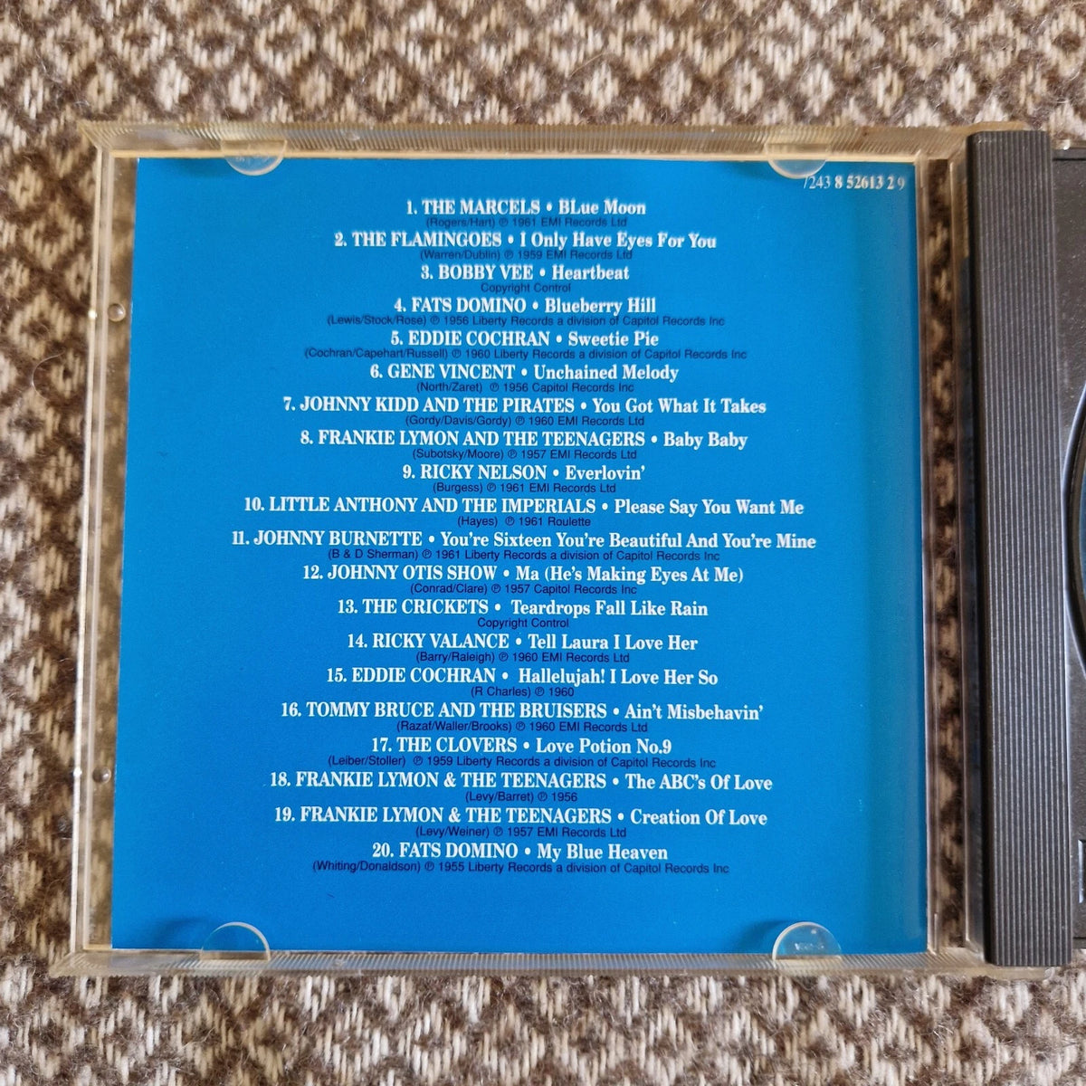 Various – Rock 'N' Roll Love Songs. Disc 1 / CD Album