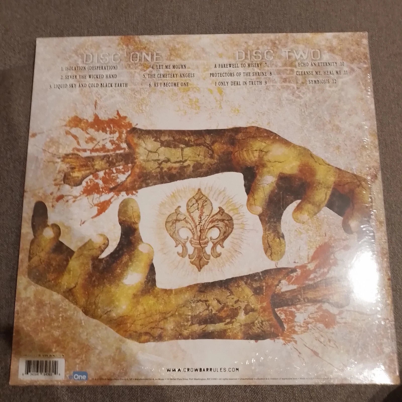 Crowbar - Sever The Wicked Hand / 2xLP Vinyl limited edition on RED