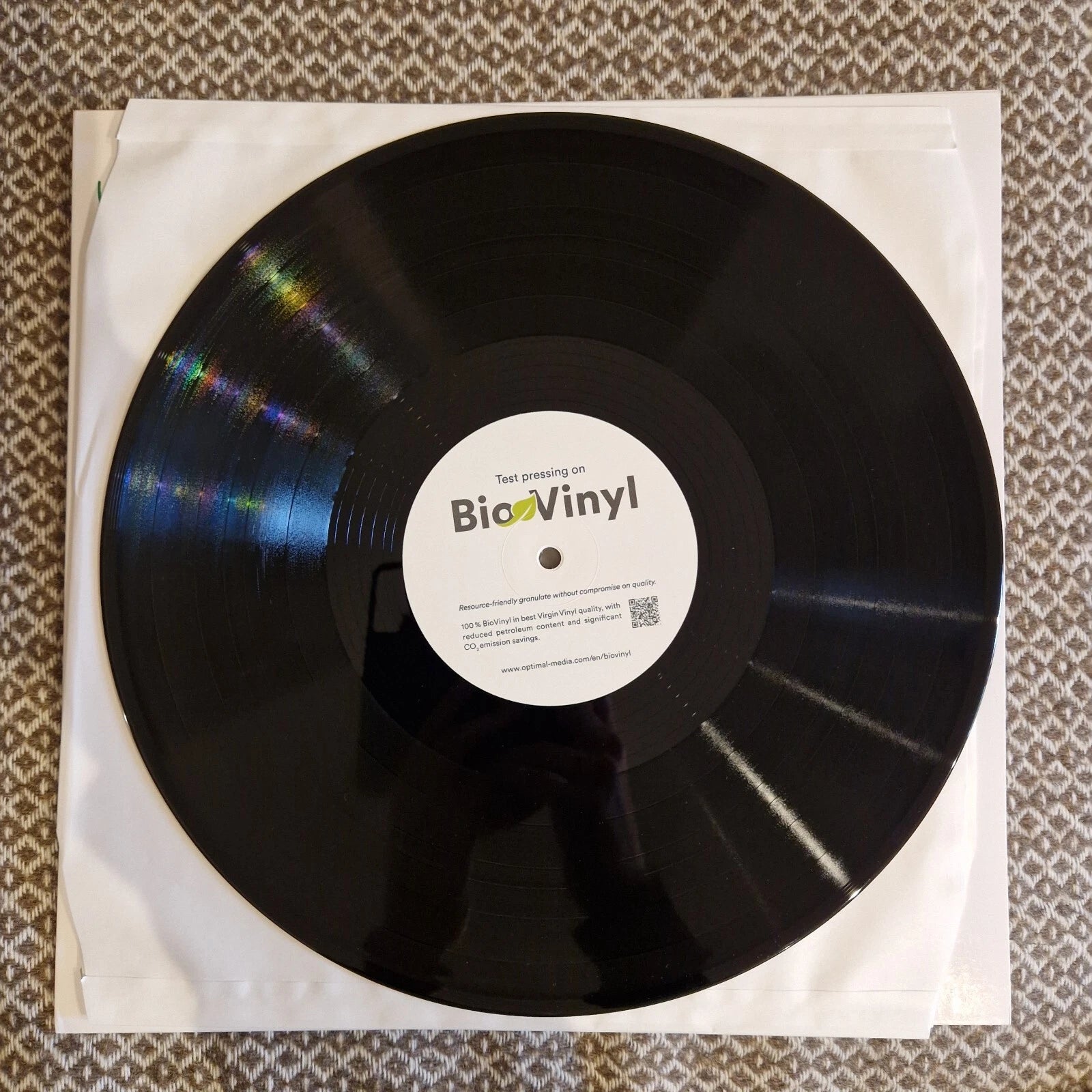 Enji ‎– Sonor / Vinyl LP Test Pressing SIGNED / AUTOGRAPHED