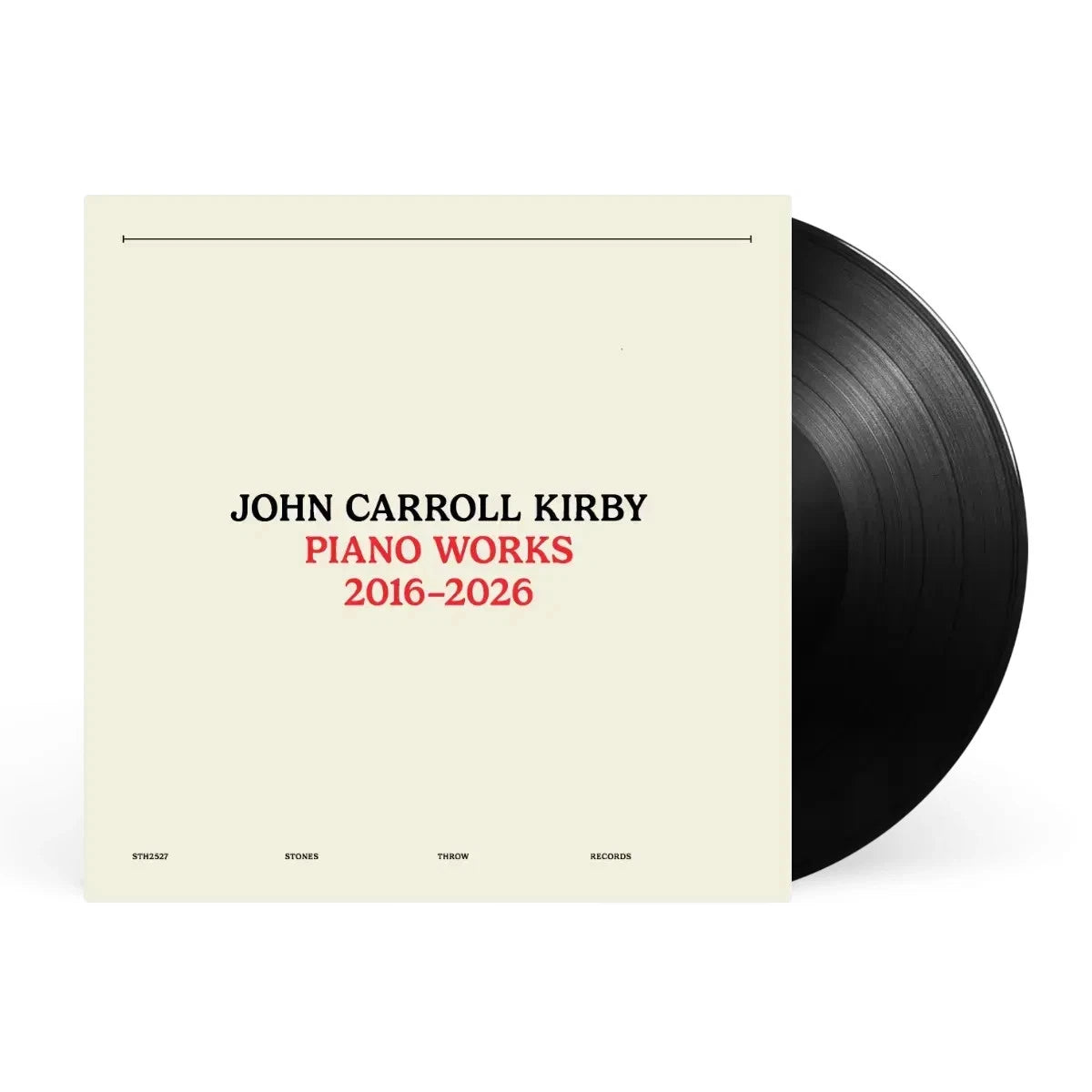 John Carroll Kirby - Piano Works 2016-2026 / Vinyl LP SIGNED presale