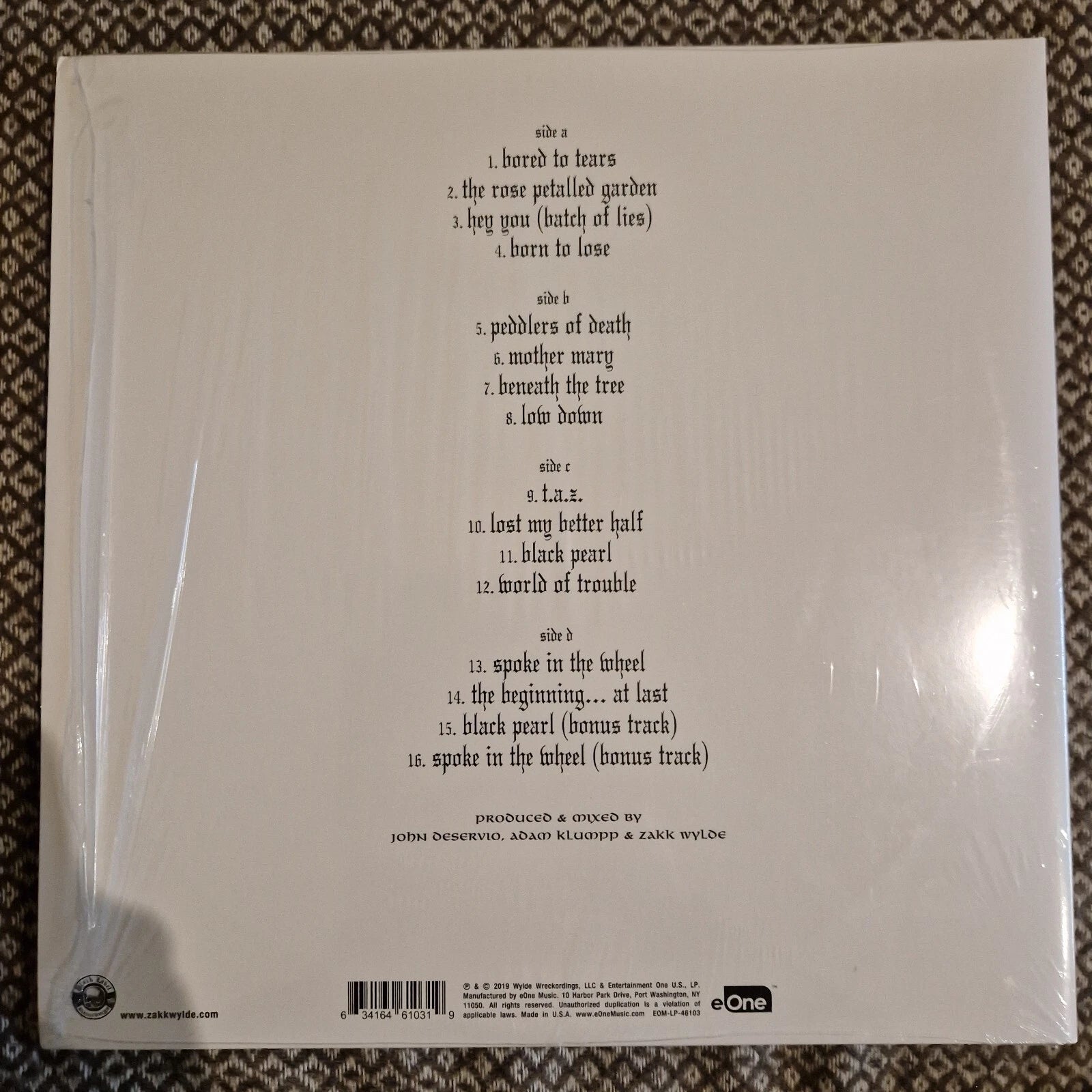 Black Label Society - Sonic Brew / Vinyl 2xLP limited on Sky Blue