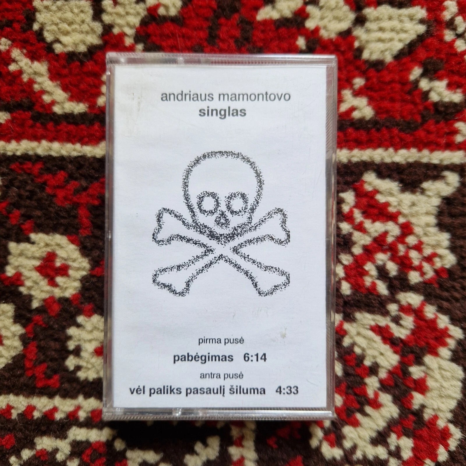 Andrius Mamontovas - Singlas / Cassette Single limited to 200 copies (Foje)