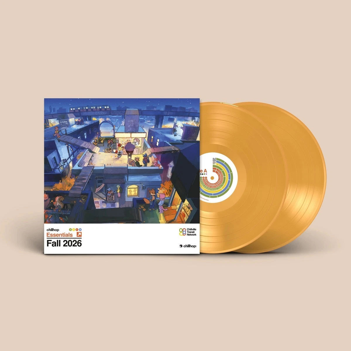 Various - Chillhop Essentials Fall 2026 / Vinyl 2LP on Colored