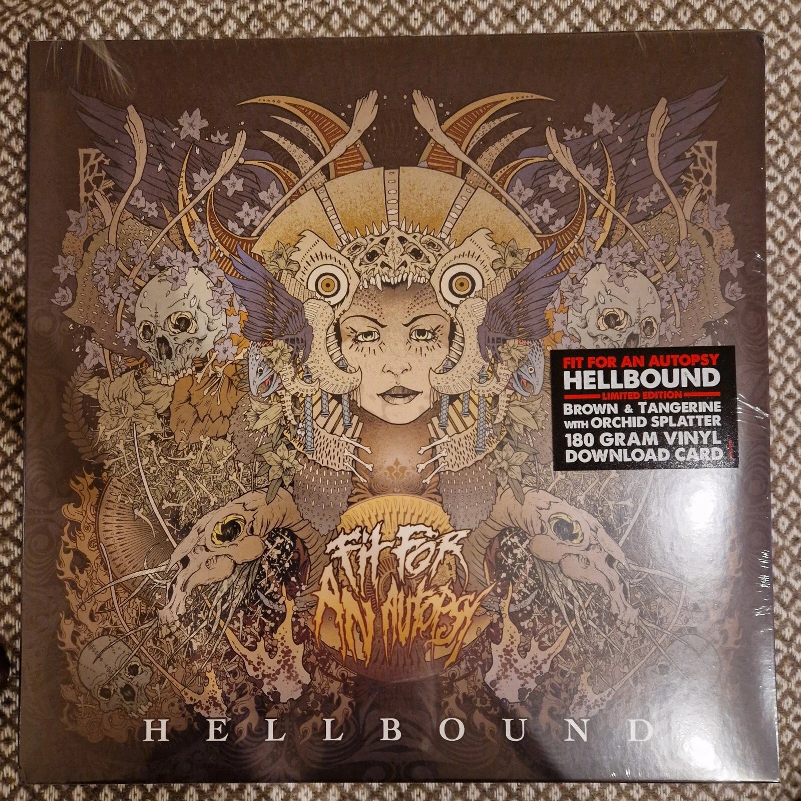 Fit For An Autopsy - Hellbound / Vinyl LP Brown & Tangerine w/ Orchid Splatter