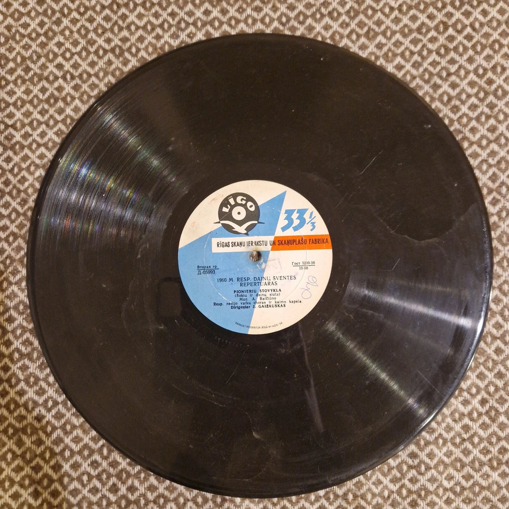 Various – 1960 M. Resp. Dainų Šventės Repertuaras / Vinyl LP