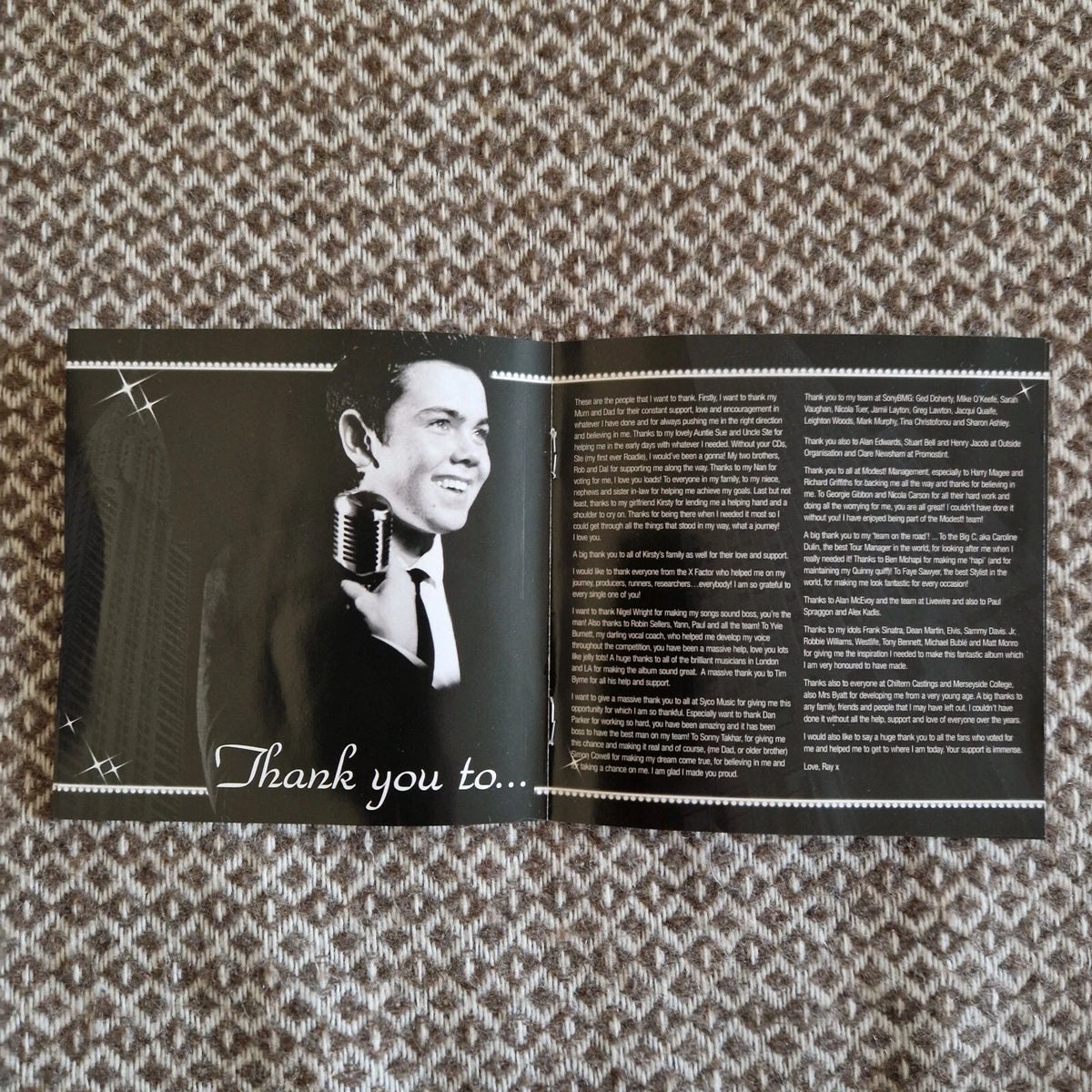 Ray Quinn – Doing It My Way / CD Album