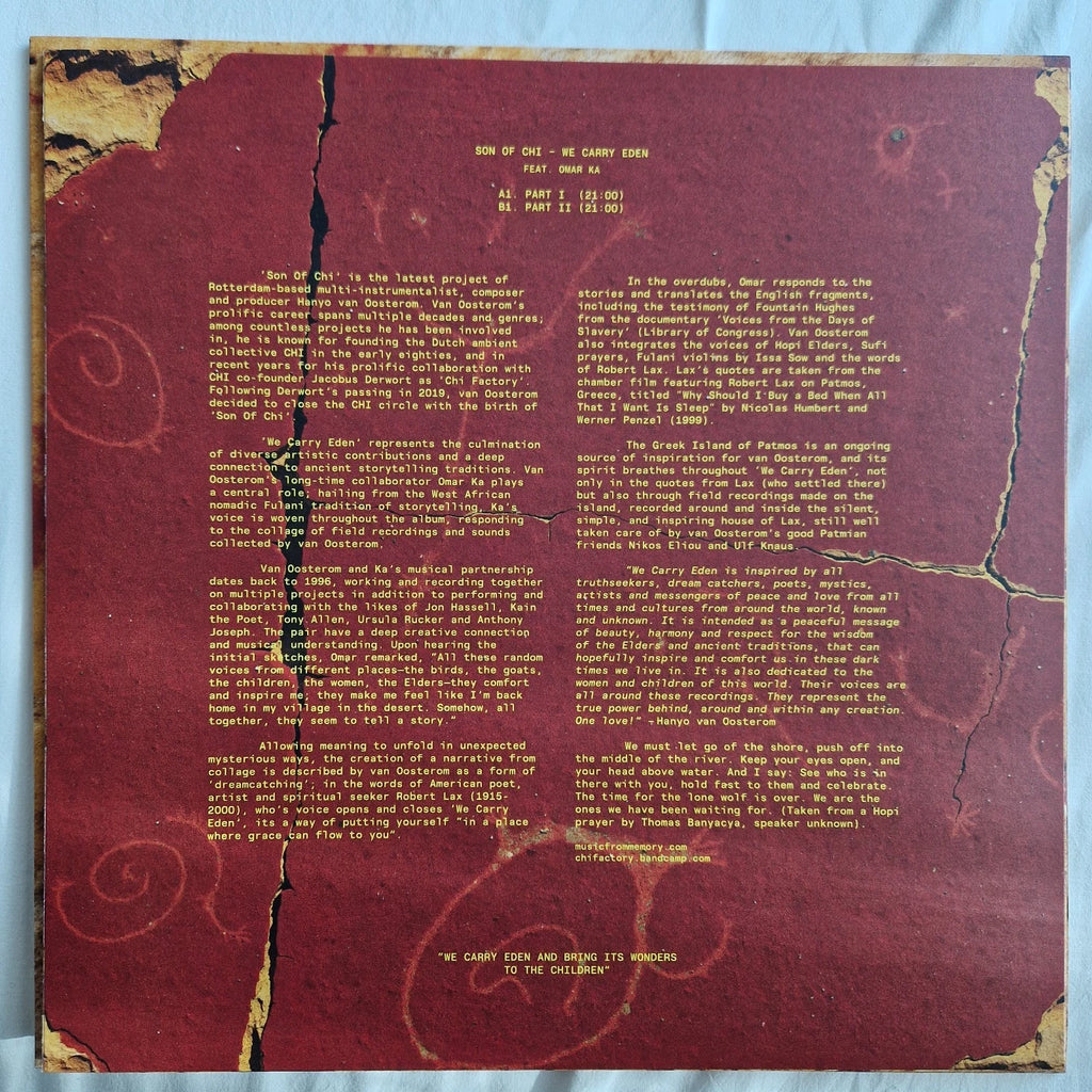 Son Of Chi – We Carry Eden / Vinyl LP