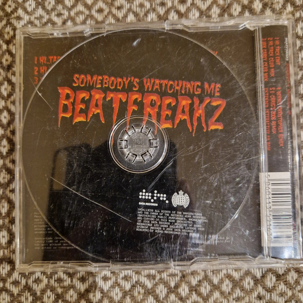 BeatFreakz – Somebody's Watching Me / CD Single