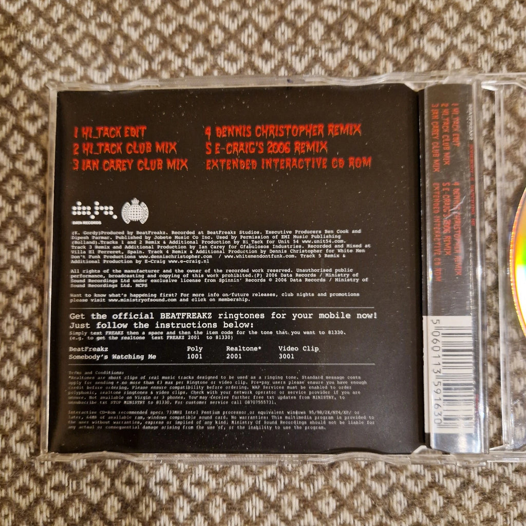 BeatFreakz – Somebody's Watching Me / CD Single