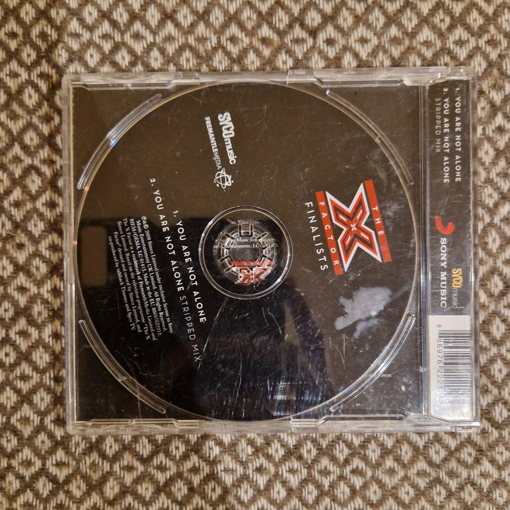The X Factor Finalists* – You Are Not Alone / CD Single