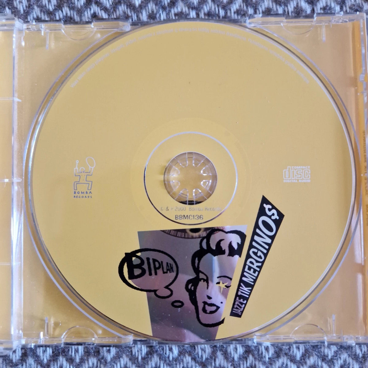 Biplan ‎– Jazz'e Tik Merginos / CD Album