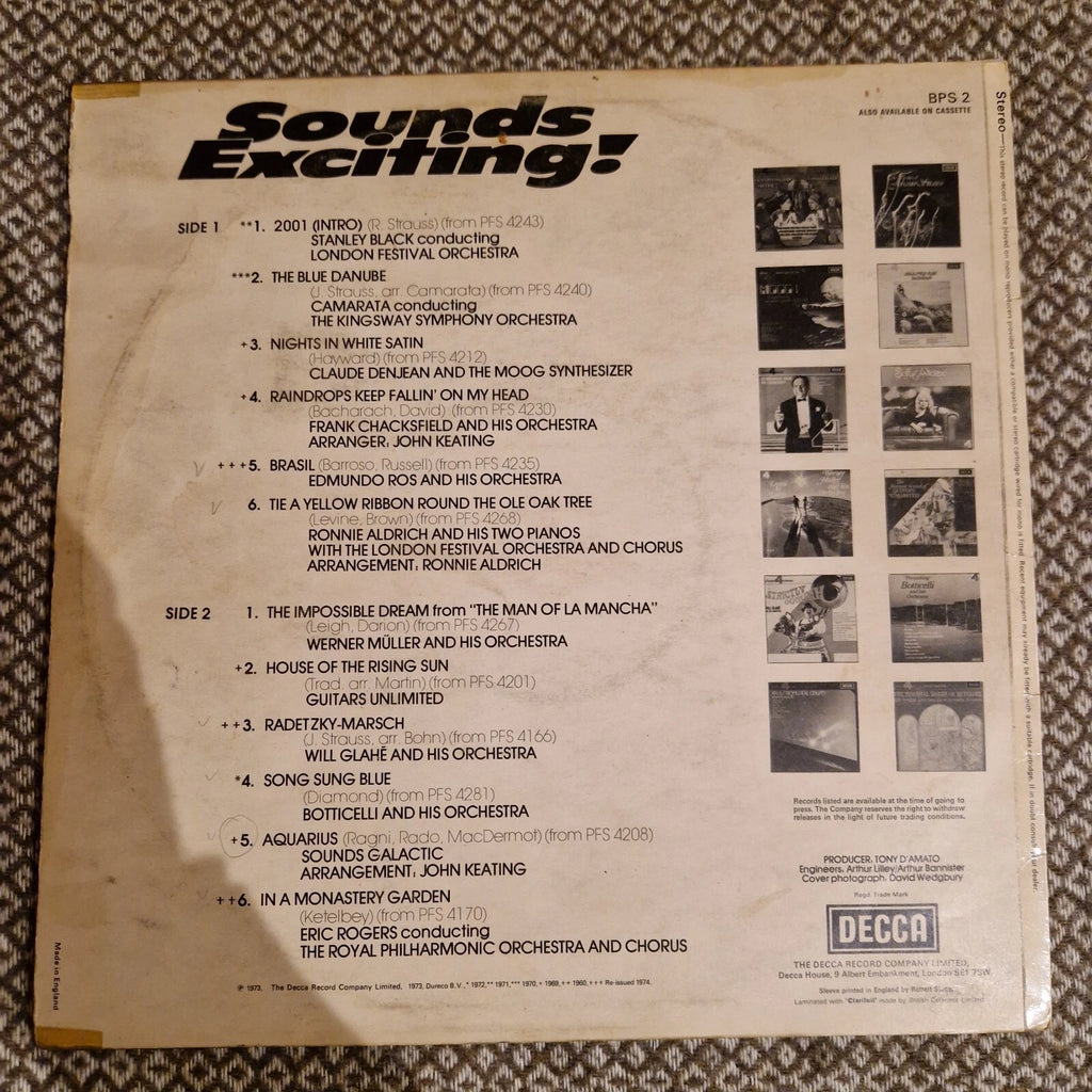 Various – Sounds Exciting! / Vinyl LP