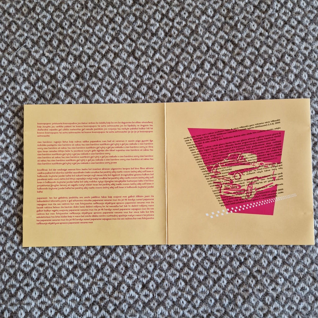 Biplan ‎– Jazz'e Tik Merginos / CD Album