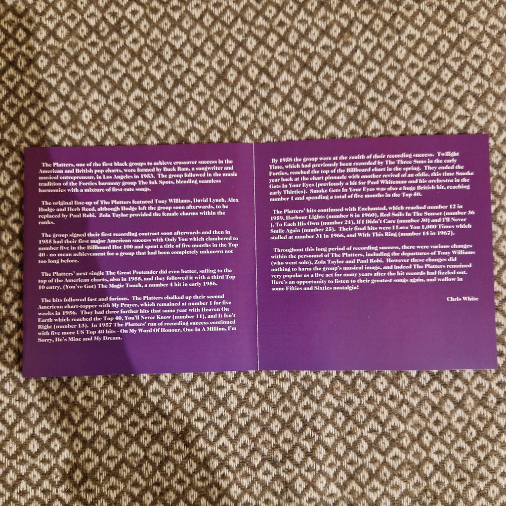 The Platters – My Prayer / CD Album