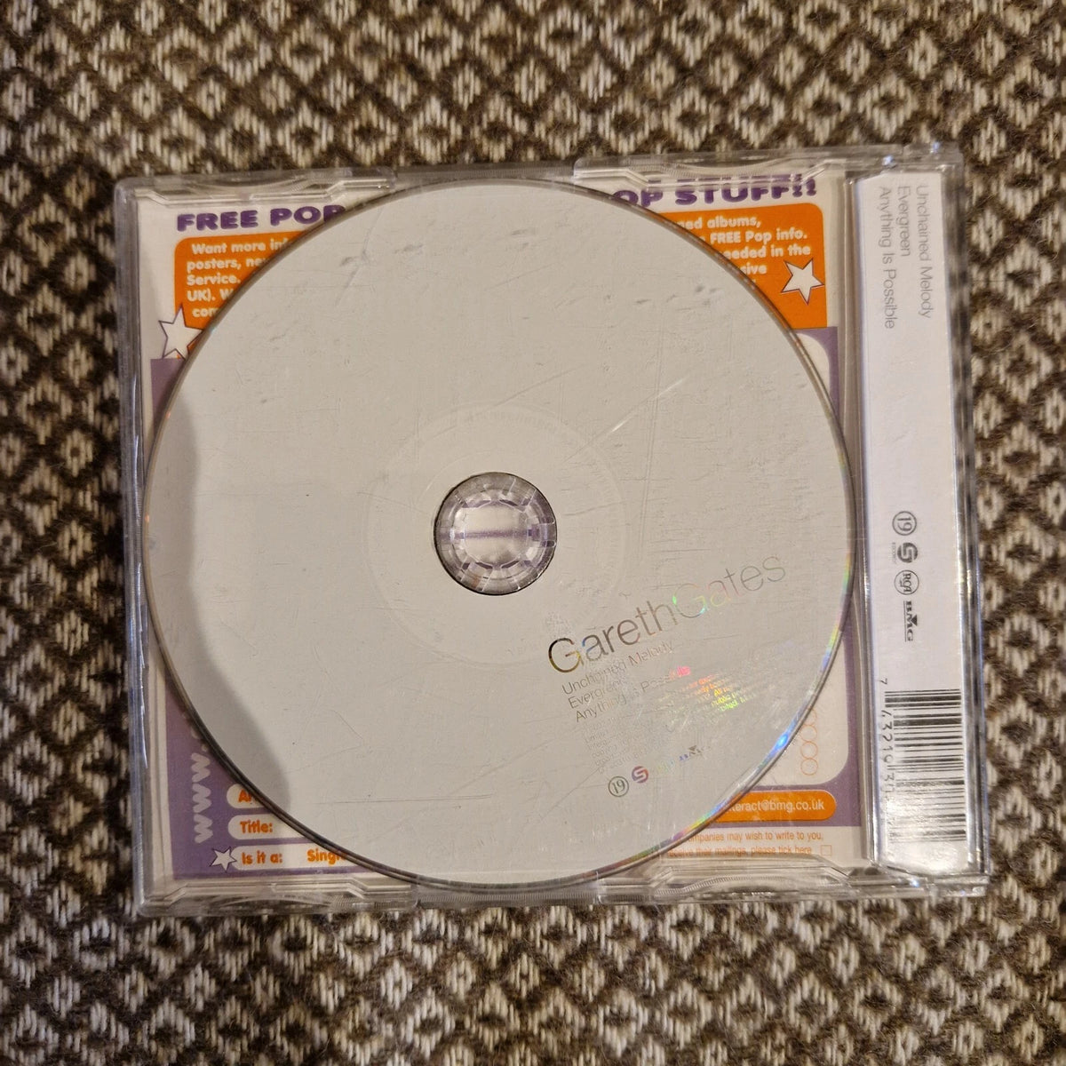 Gareth Gates – Unchained Melody / CD Single