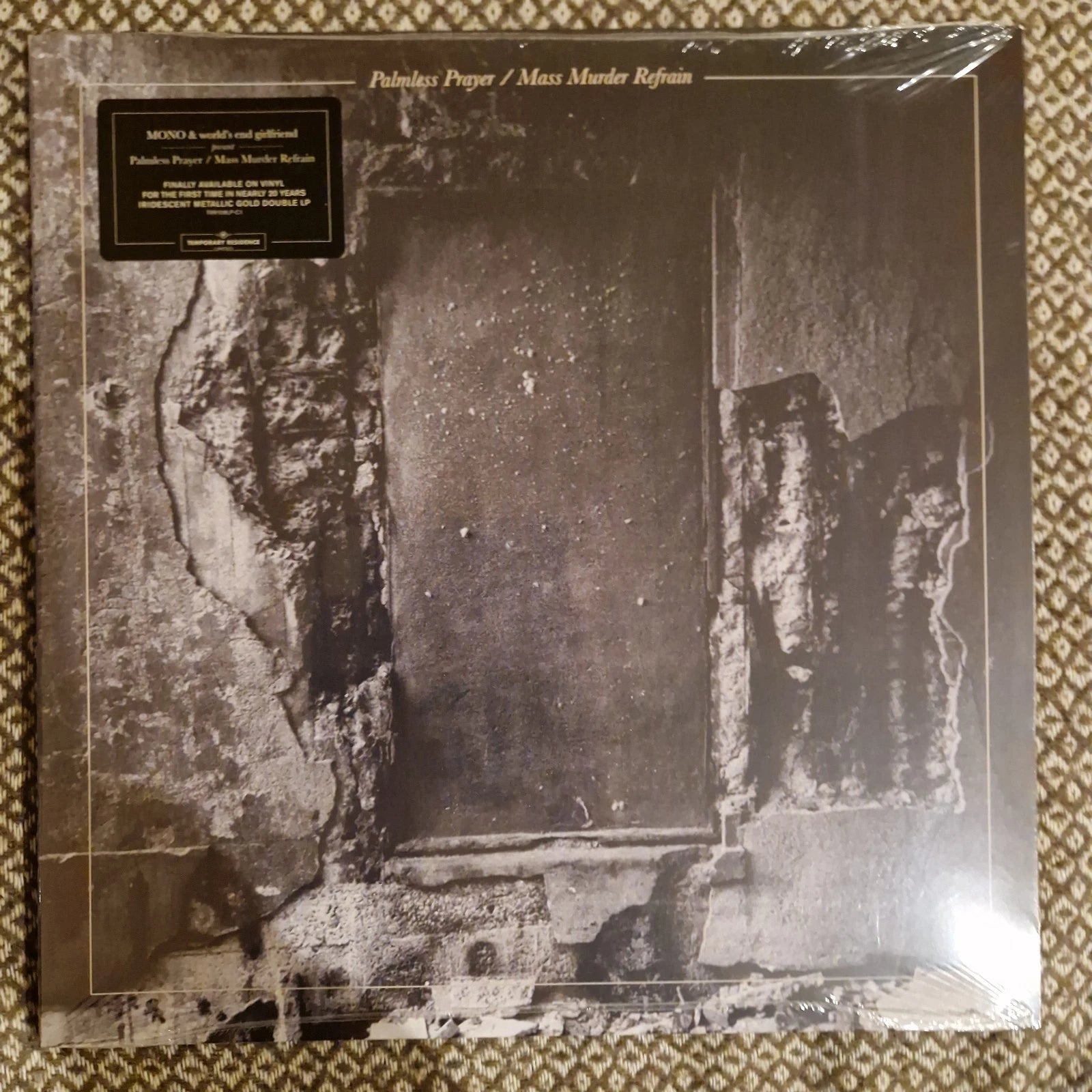 MONO & World's End Girlfriend – Palmless Prayer / Mass Murder Refrain / Vinyl 2LP on Iridescent Metallic Gold