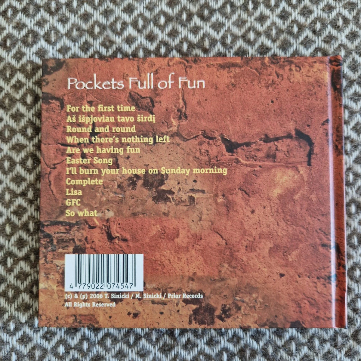 Gravel – Pockets Full Of Fun / CD Album