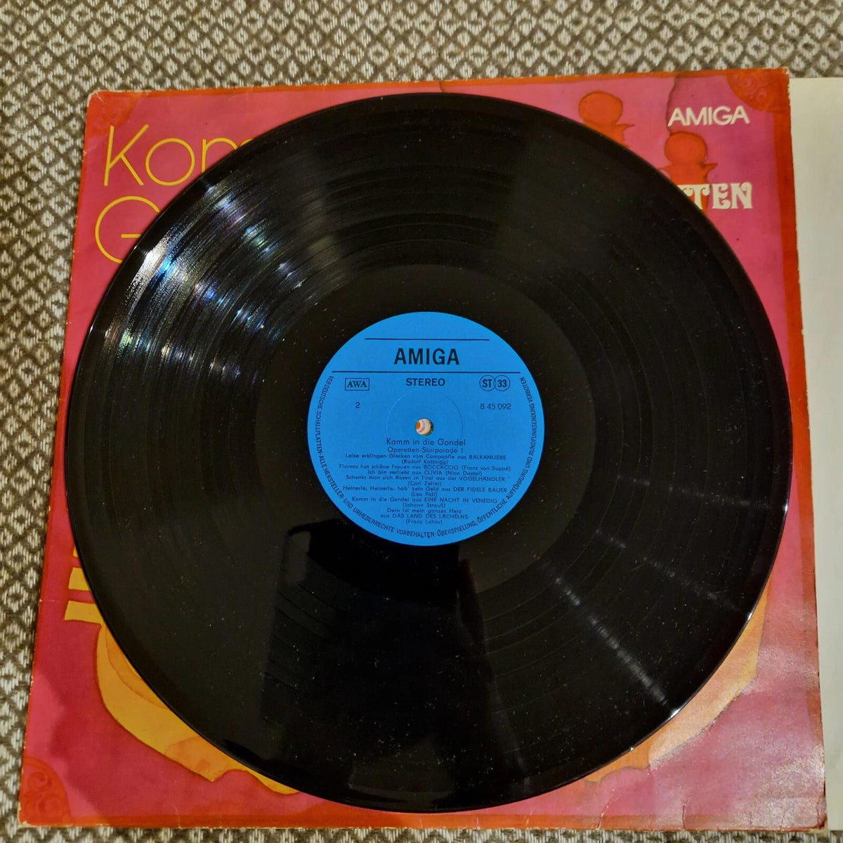 Various – Komm In Die Gondel - Operetten-Starparade / Vinyl LP