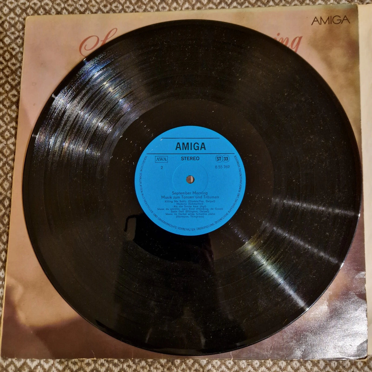 Rundfunk-Tanzstreichorchester Berlin – September-Morning (Musik Zum T / Vinyl LP