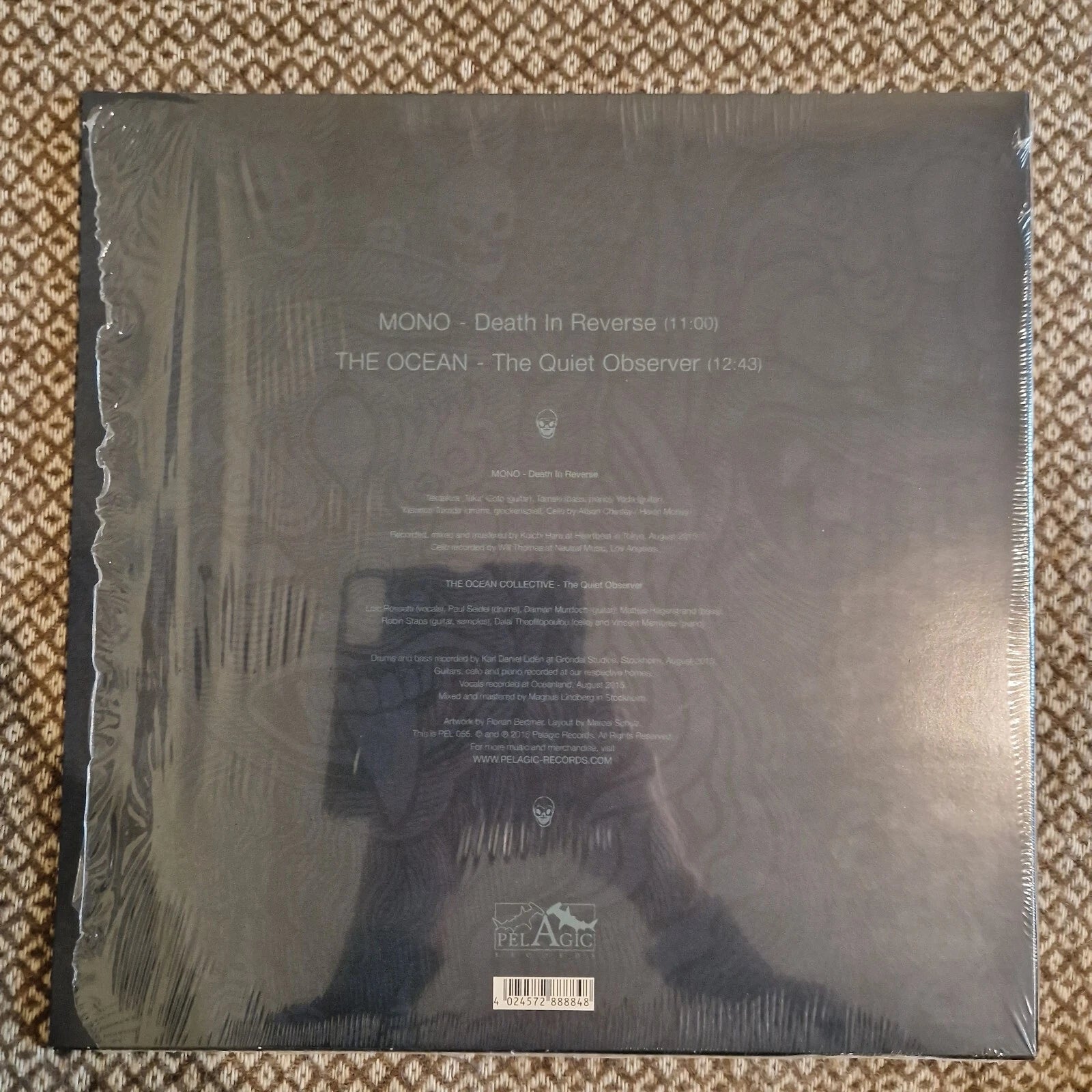 MONO & The Ocean ‎– Transcendental EP / Vinyl 12" limited on Ox Blood / Ultra Clear