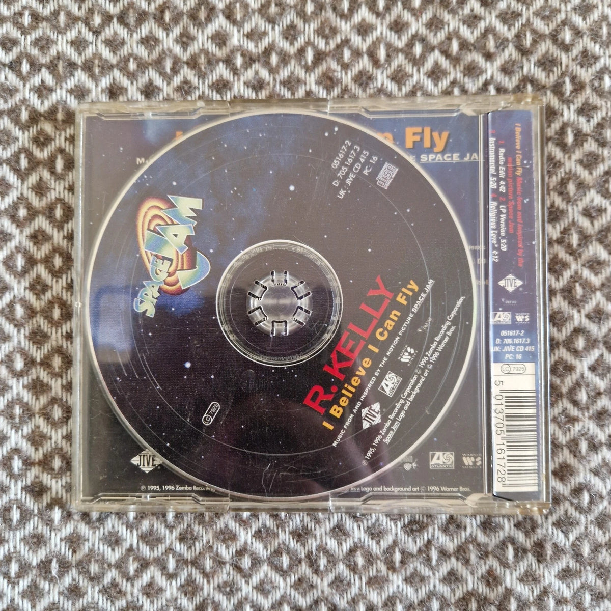 R. Kelly – I Believe I Can Fly / CD Single