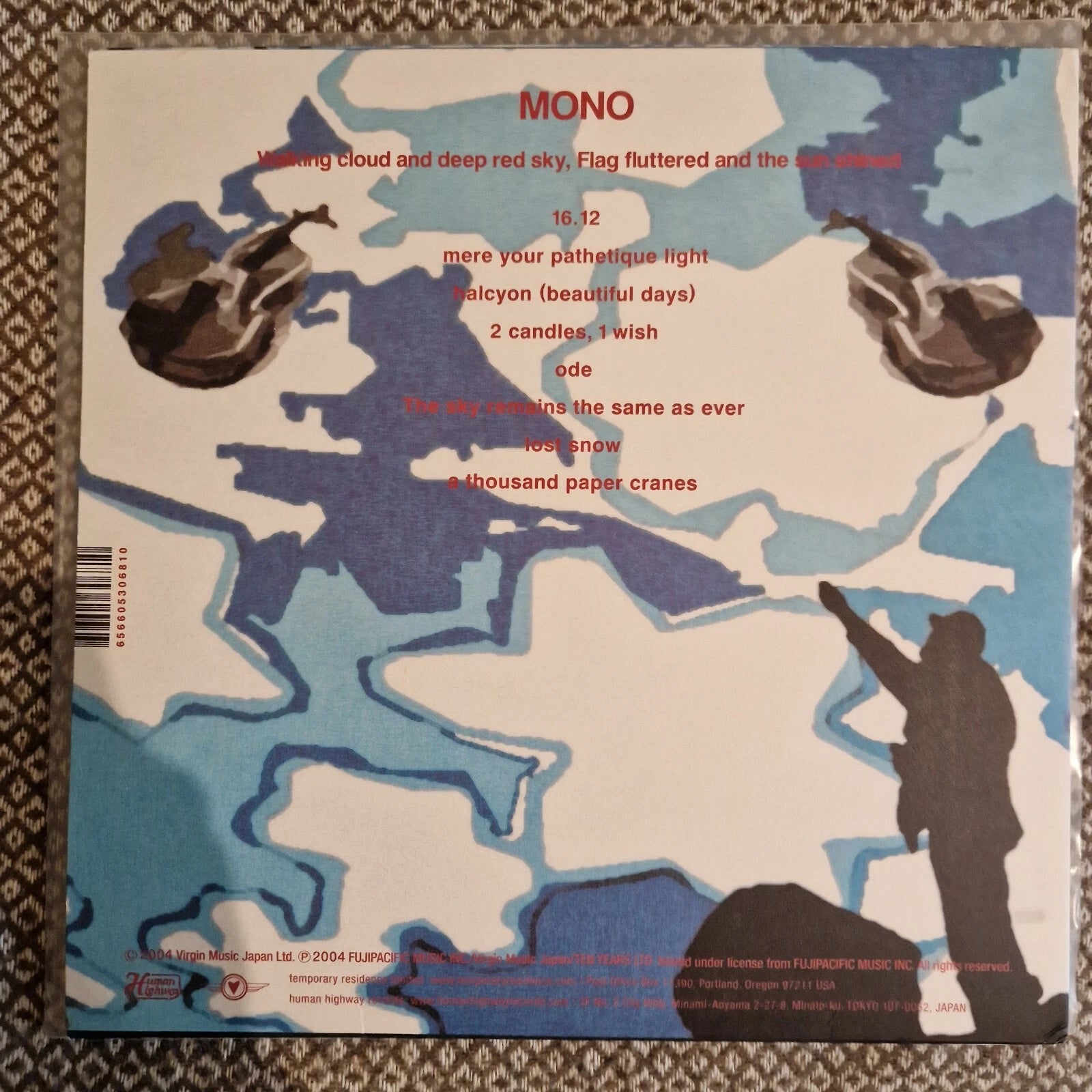 MONO - Walking Cloud And Deep Red Sky, Flag Fluttered And The Sun Shined / Vinyl 2LP (First pressing)