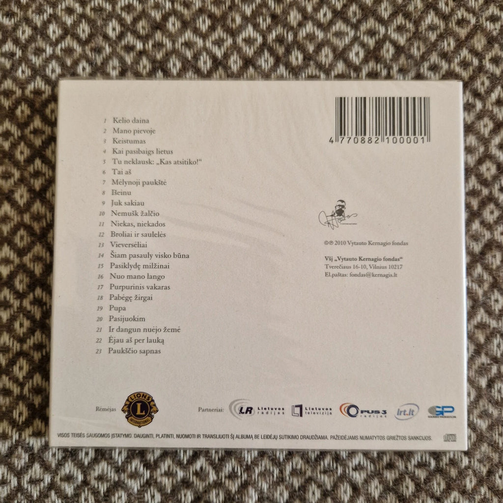 Vytautas Kernagis ‎– Pirmieji / CD Album