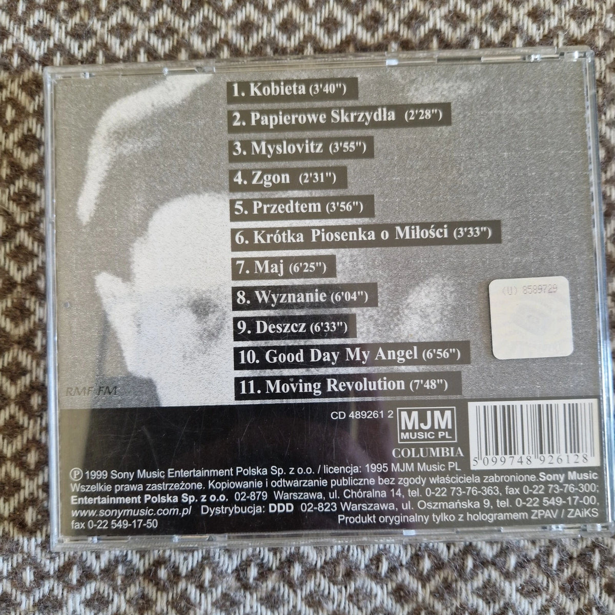 Myslovitz ‎– Myslovitz / CD Album