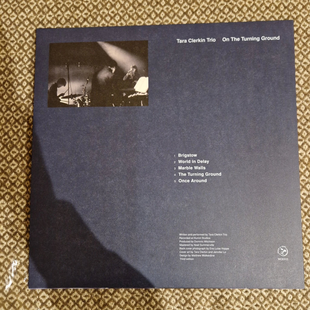 Tara Clerkin Trio ‎– On The Turning Ground / Vinyl EP SIGNED / AUTOGRAPHED