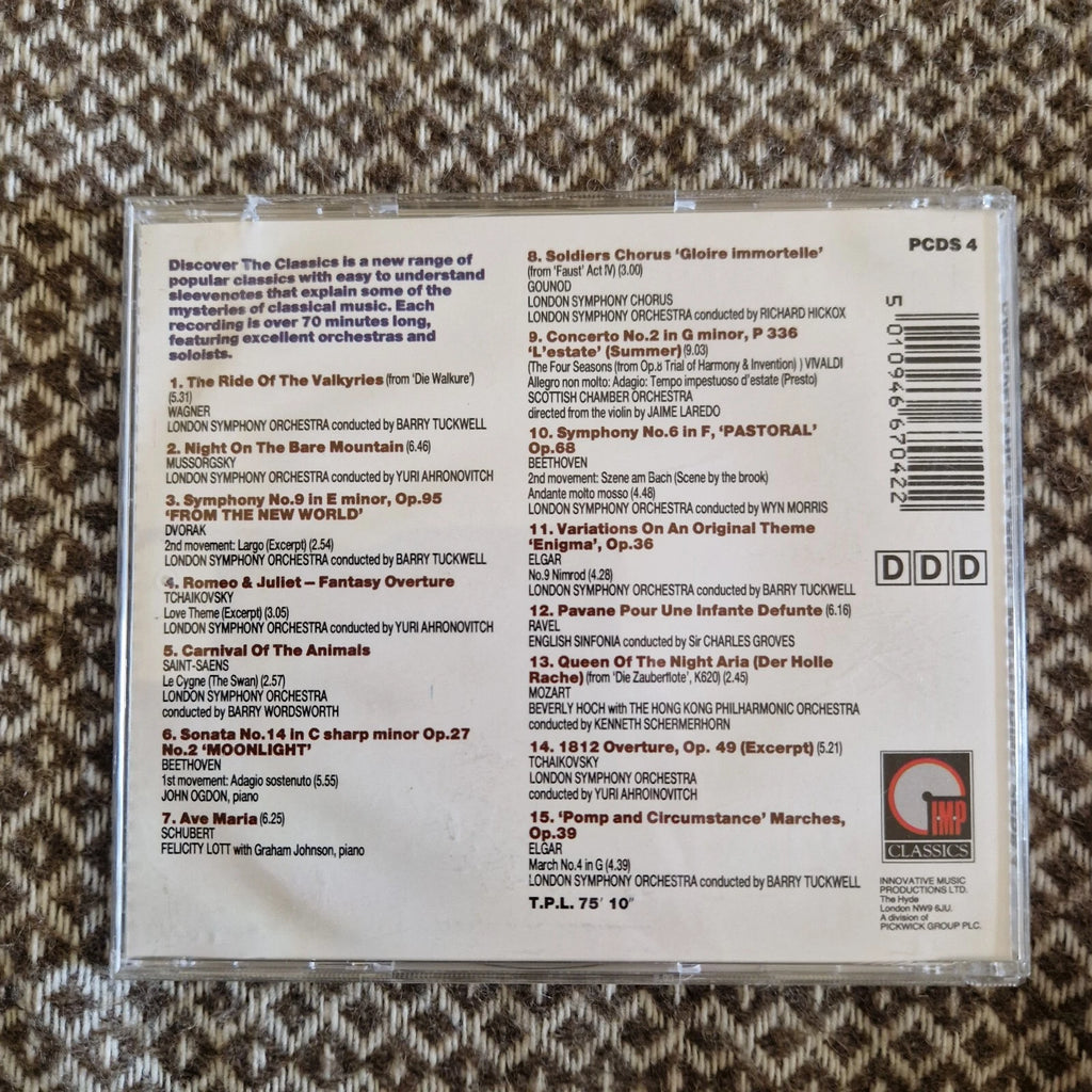 Various – Discover The Classics • Master Disc / CD Album