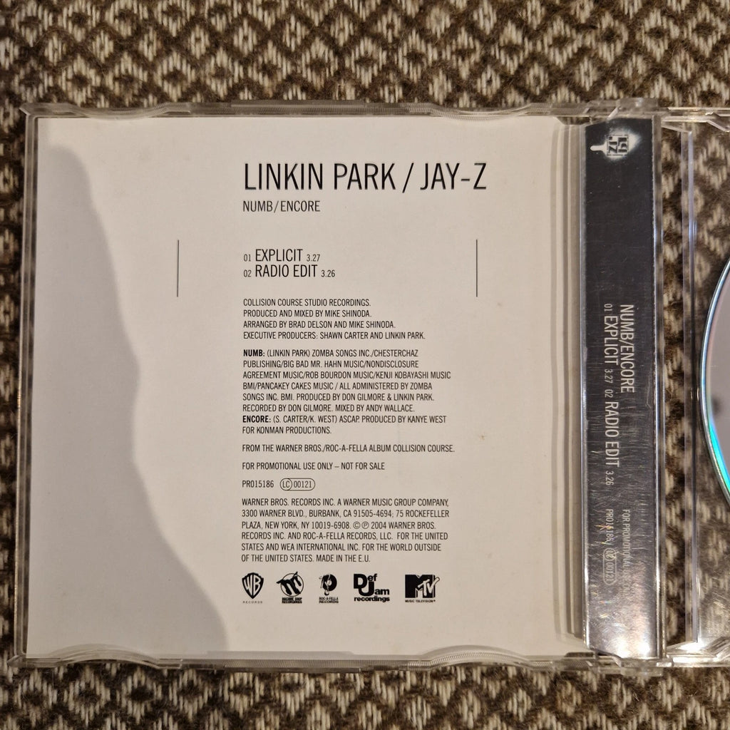 Jay-Z / Linkin Park – Numb / Encore / CD Single