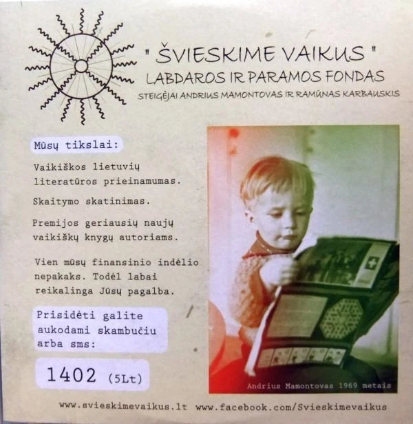 Andrius Mamontovas ‎– Šiaurės Naktis. Pusė Penkių / CD Album (Foje)