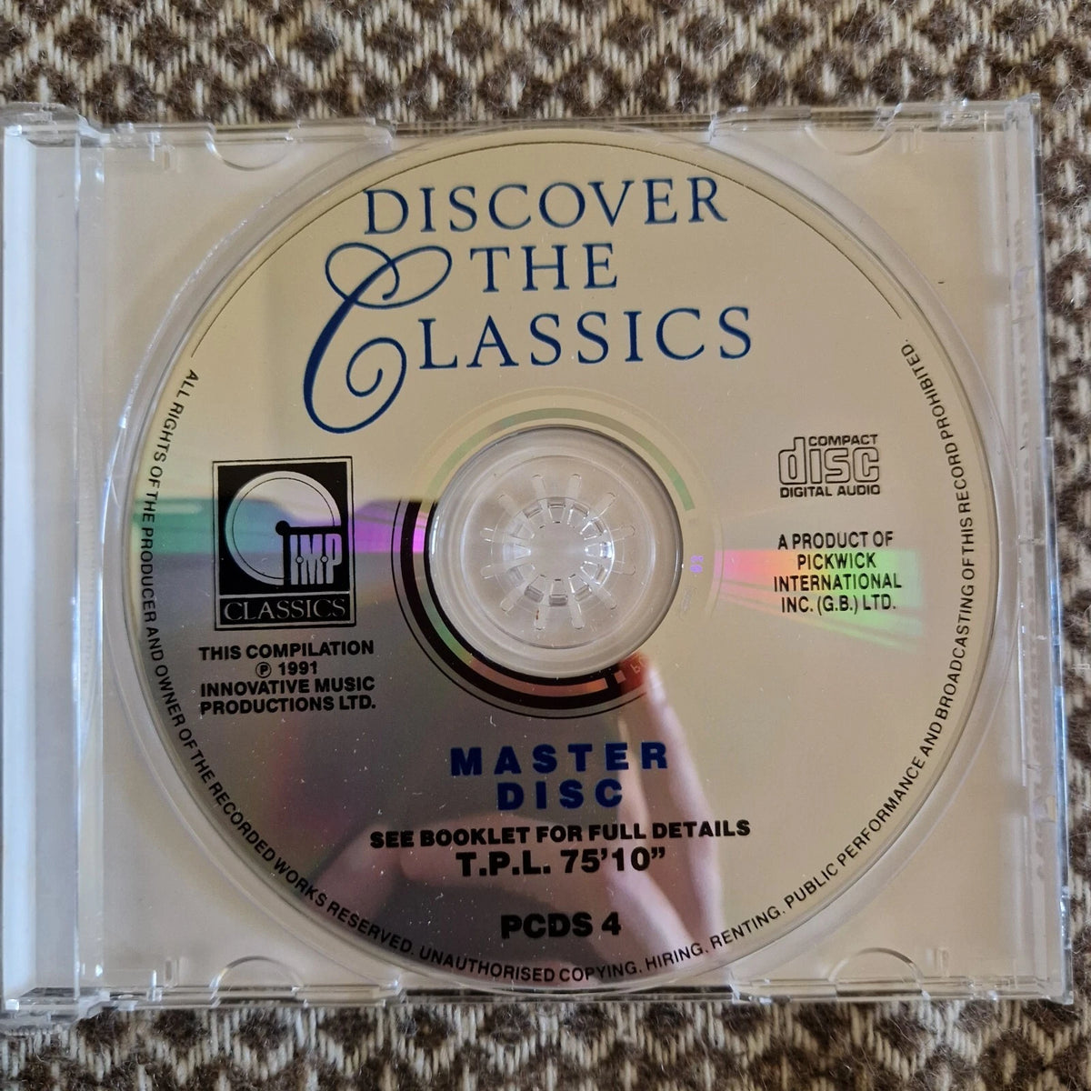 Various – Discover The Classics • Master Disc / CD Album