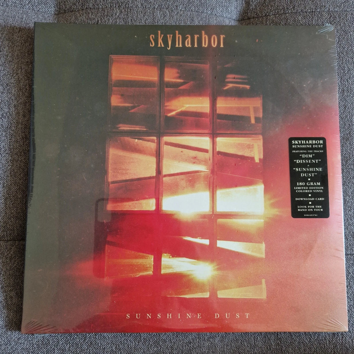 Skyharbor - Sunshine Dust / Vinyl LP limited edition on RED MARBLE