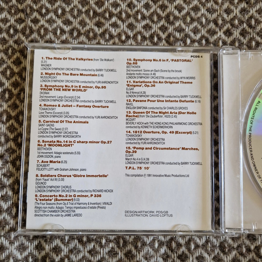 Various – Discover The Classics • Master Disc / CD Album