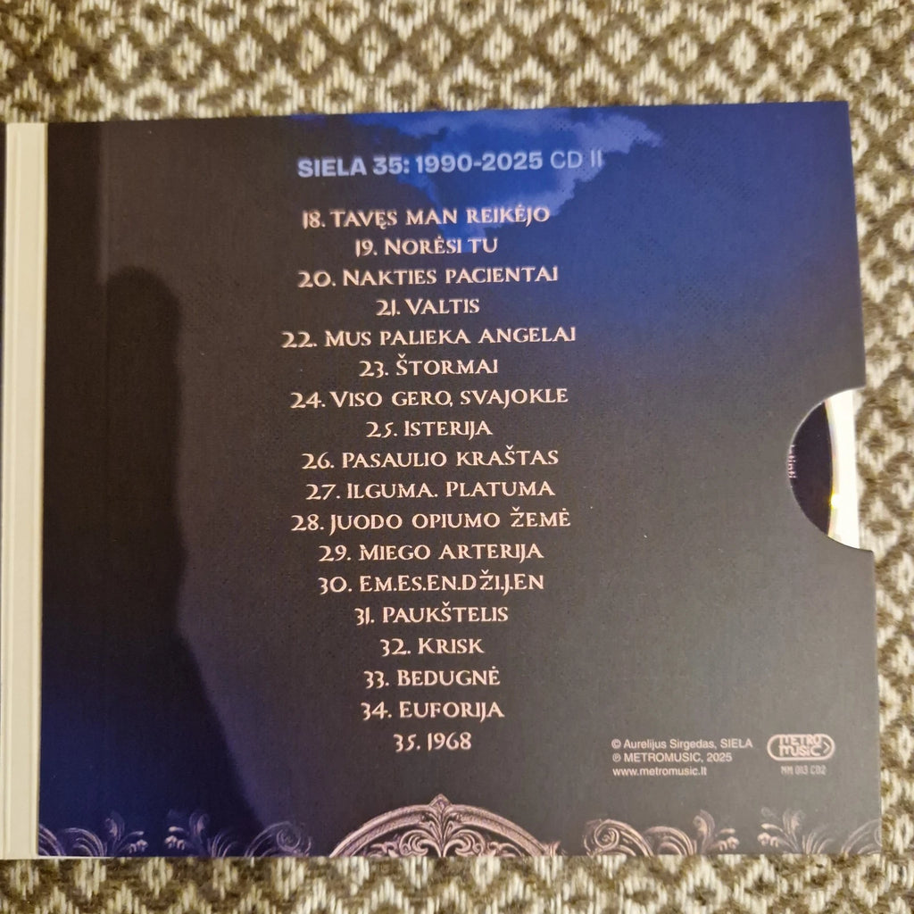 Siela – Siela 35: 1990—2025 / 2CD Album