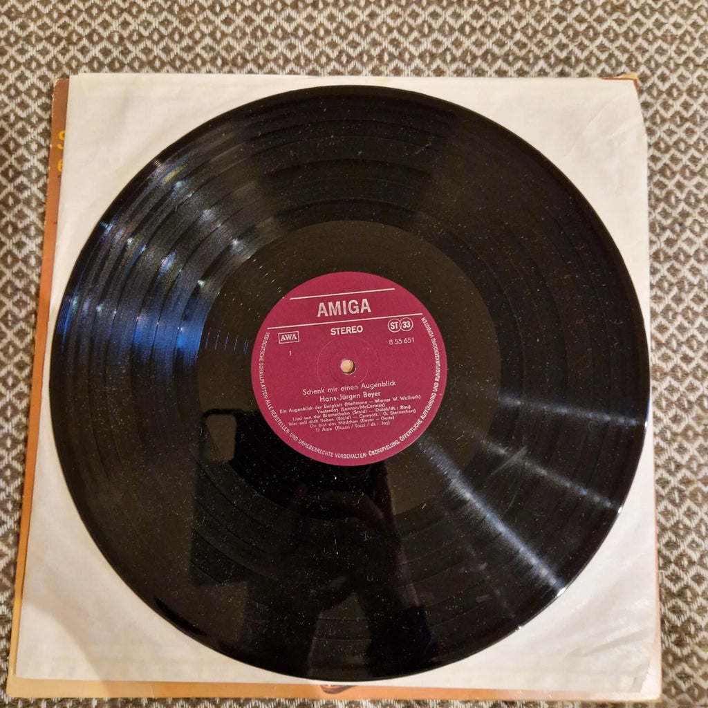 Hans-Jürgen Beyer ‎– Schenk Mir Einen Augenblick / Vinyl LP