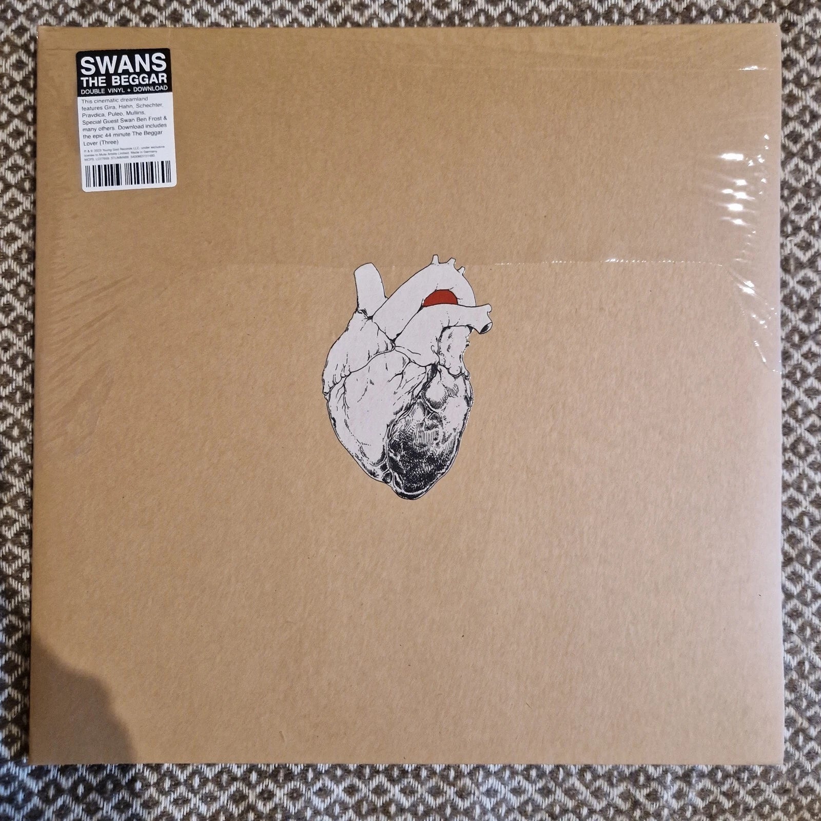 Swans – The Beggar / Vinyl 2LP SIGNED / AUTOGRAPHED by Michael Gira